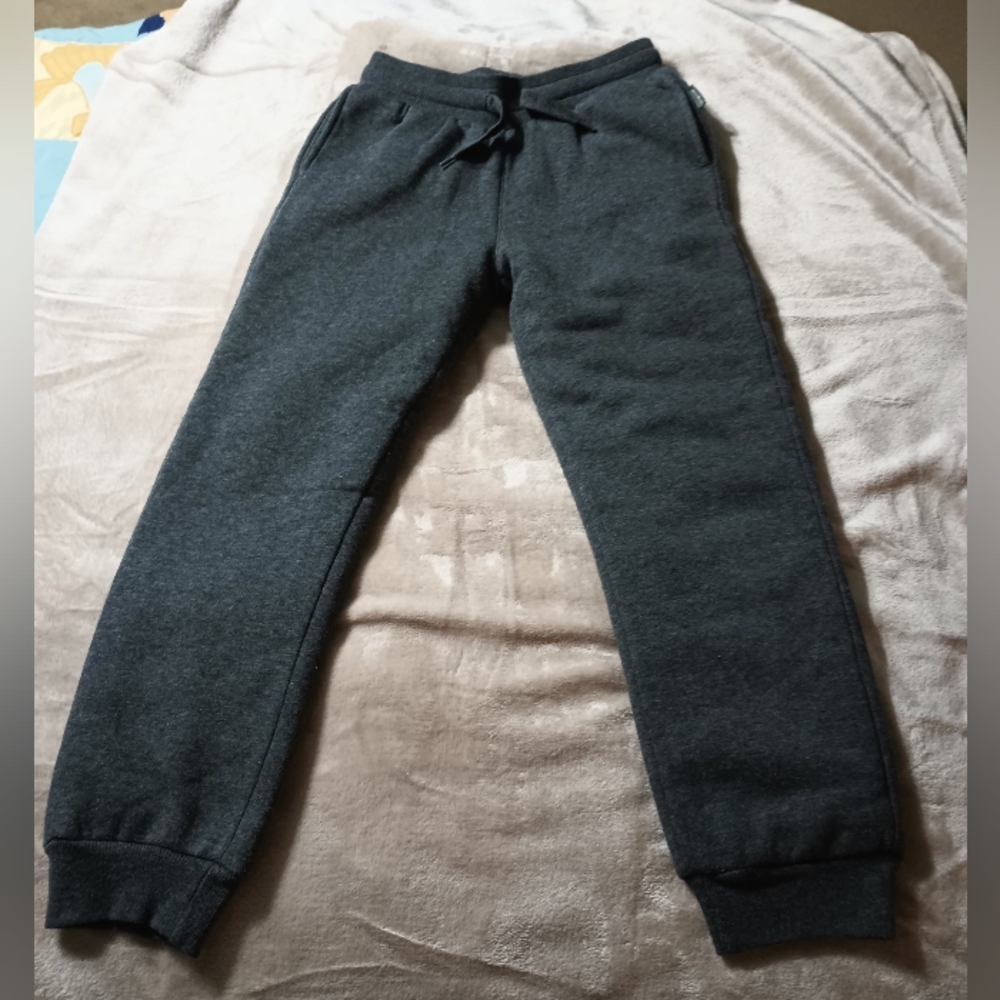 Eddie Bauer Lined Sweatpants Boys Size Small 7/8 Like NEW